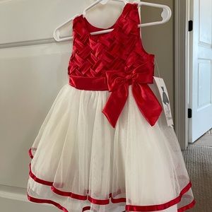 NWT 18 month red flowy dress